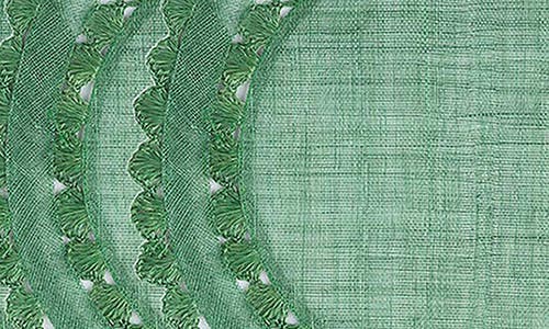 Juliska Isadora Set Of 4 Placemats In Evergreen