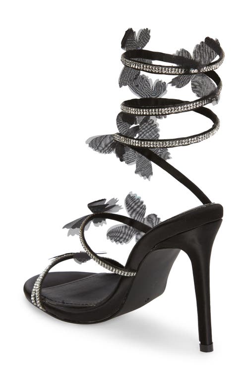 Azalea Wang Aryana Strappy Sandal In Black