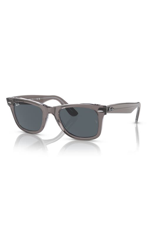 Shop Ray Ban Ray-ban 54mm Wayfarer Sunglasses In Grey/blue