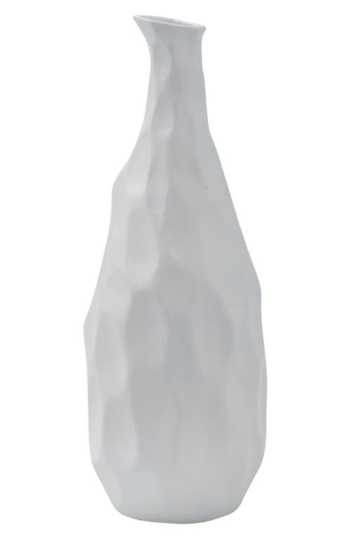 Renwil Blouin Ceramic Stoneware Decorative Vase In White