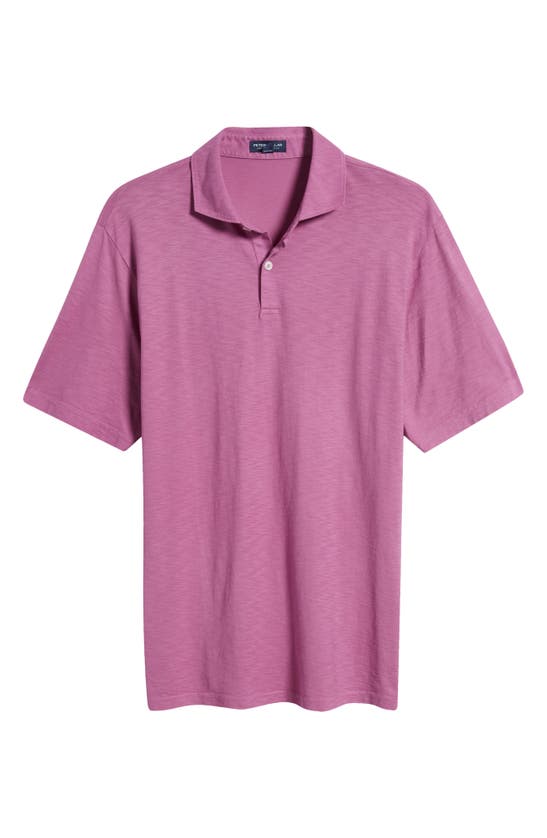 Shop Peter Millar Crown Crafted Journeyman Pima Cotton Polo In Valencia