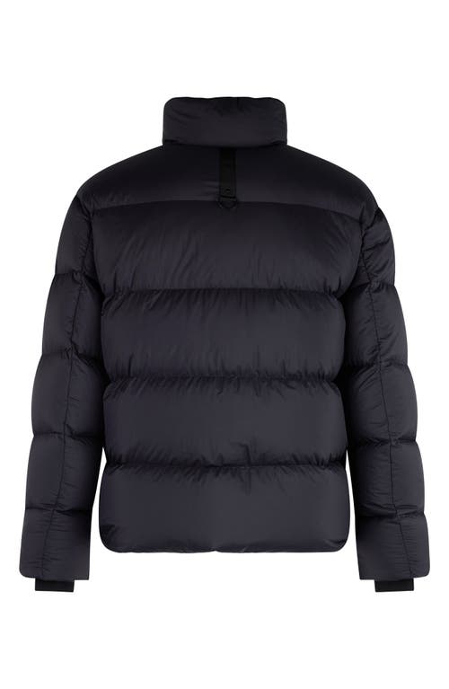 Shop Moose Knuckles King Reversible Quilted Down Puffer Jacket<br /> In Black