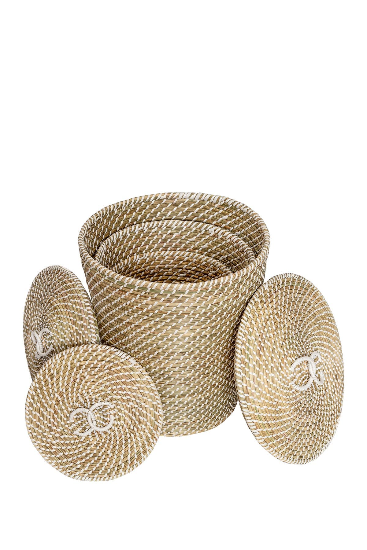HONEYCANDO Seagrass Baskets Set of 3 Nordstromrack
