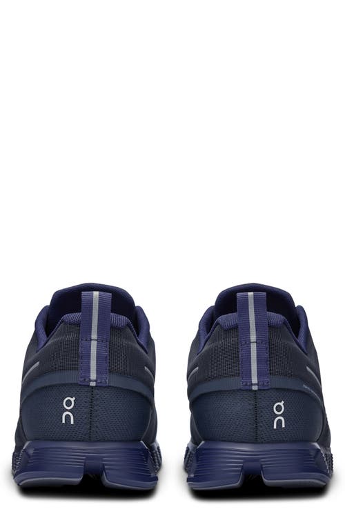 Shop On Cloud 5 Waterproof Running Shoe In Navy/ink