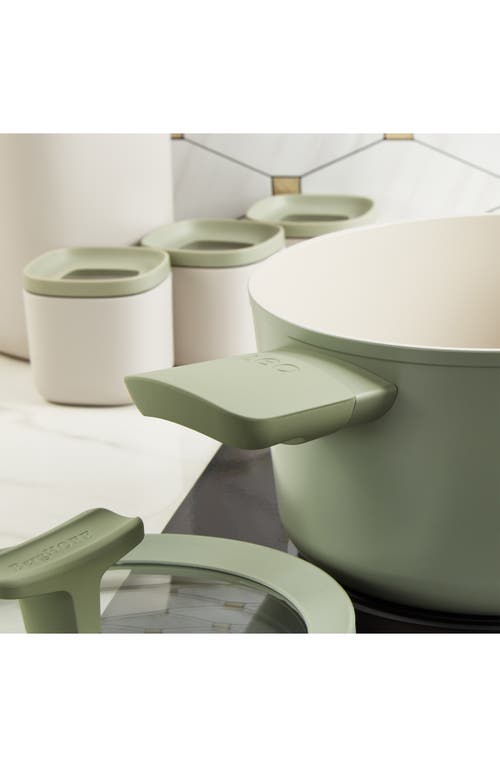 Berghoff Leo Balance 3.3-quart Covered Stock Pot In Sage