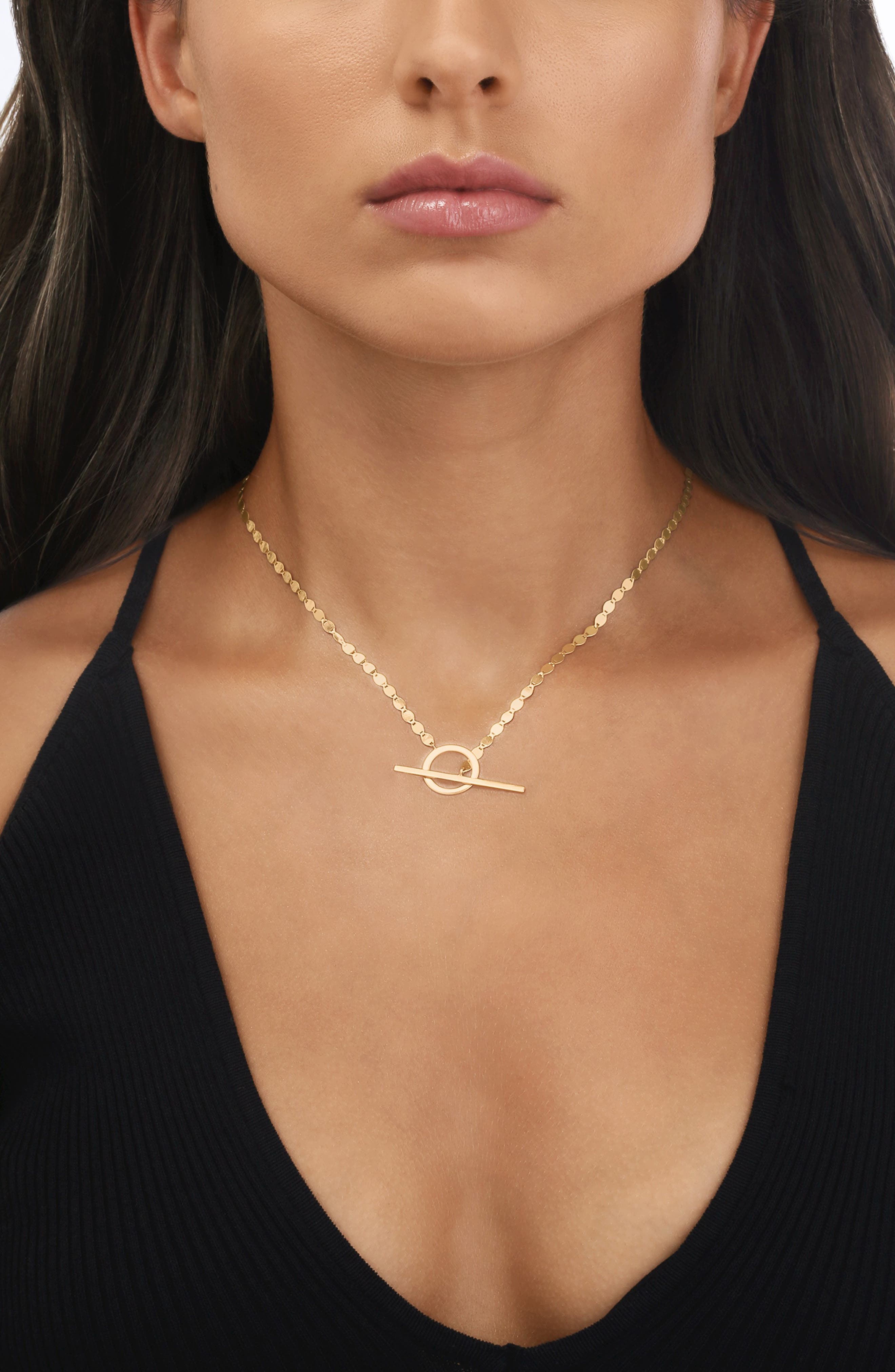 Lana Jewelry Toggle Pendant Necklace 