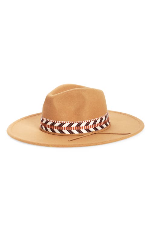 BP. BP. FLAT BRIM FELT HAT 