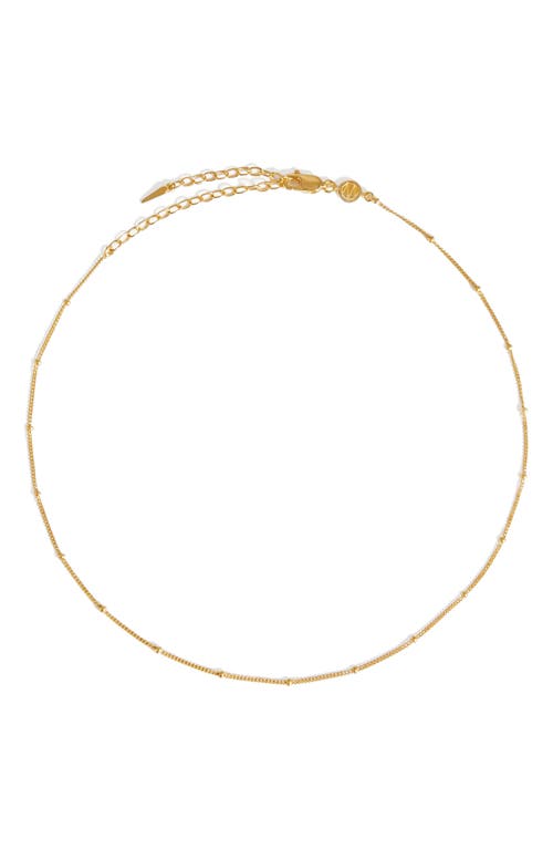 Satellite Chain Necklace in Gold