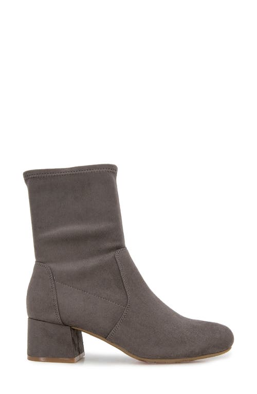 Reaction Kenneth Cole Raleigh Block Heel Bootie In Concrete Micro