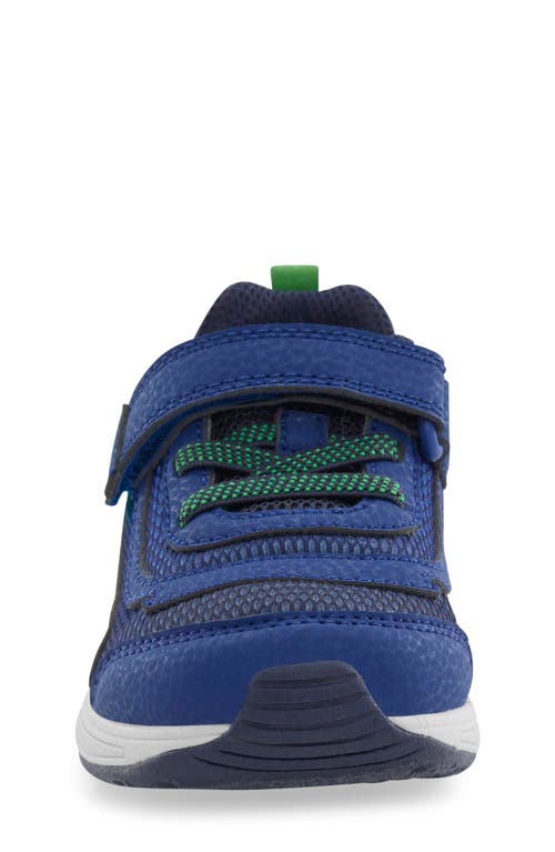 Stride Rite Little Boys M2p Surge Bounce Apma Approved Shoe In Navy/green
