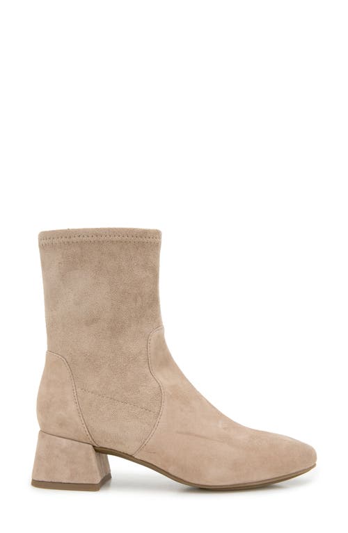 Shop Gentle Souls By Kenneth Cole Elbert Block Heel Bootie In Mushroom Suede