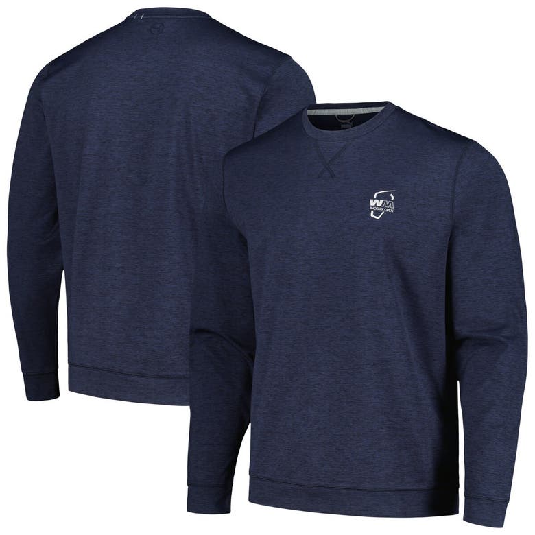 Shop Puma Navy Wm Phoenix Open Cloudspun Pullover Sweatshirt