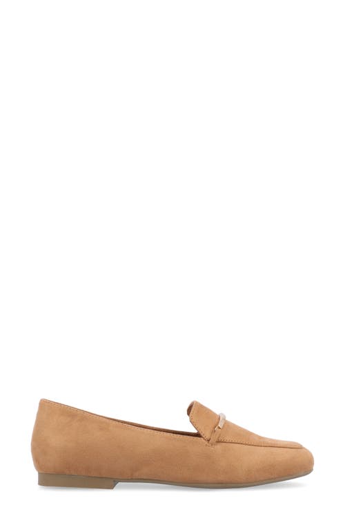 Shop Journee Collection Wrenn Loafer In Tan/suede