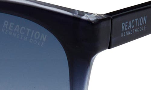 Shop Kenneth Cole 56mm Gradient Cat Eye Sunglasses In Blue/gradient Blue