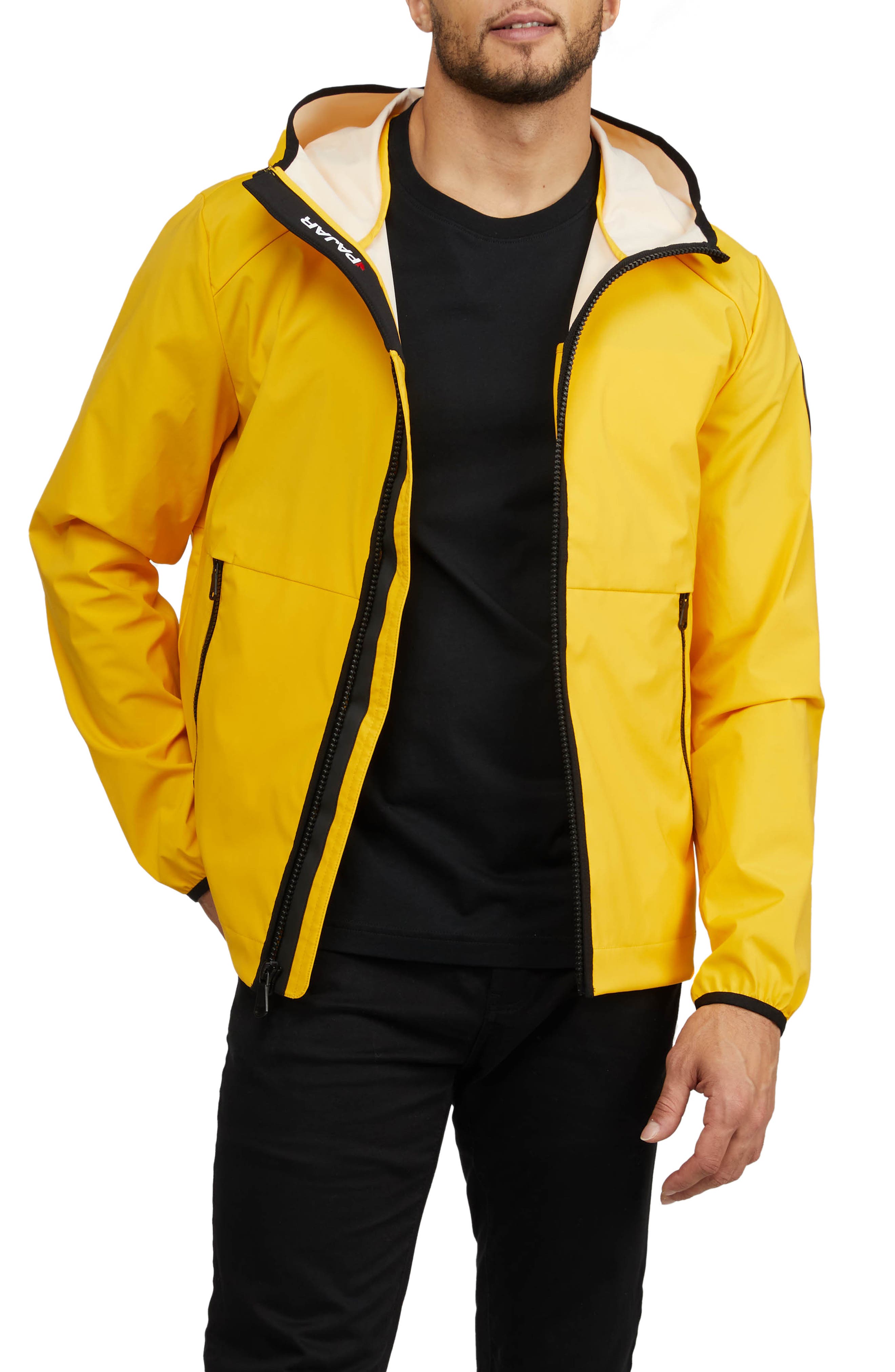 Pajar Benton Water Repellent Packable Rain Jacket in Golden at Nordstrom Rack, Size Small
