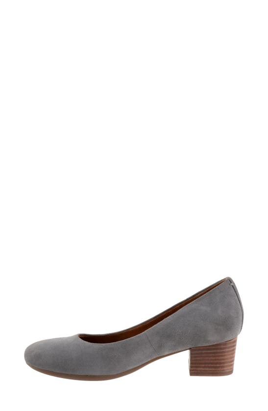 Shop Softwalk ® Lynn Pump In Grey Suede