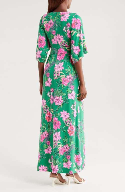 Shop Lilly Pulitzer ® Roselle Maxi Dress In Green Multi