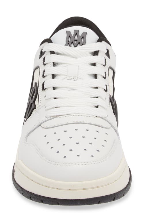 Shop Amiri Classic Low Top Sneaker In White Black