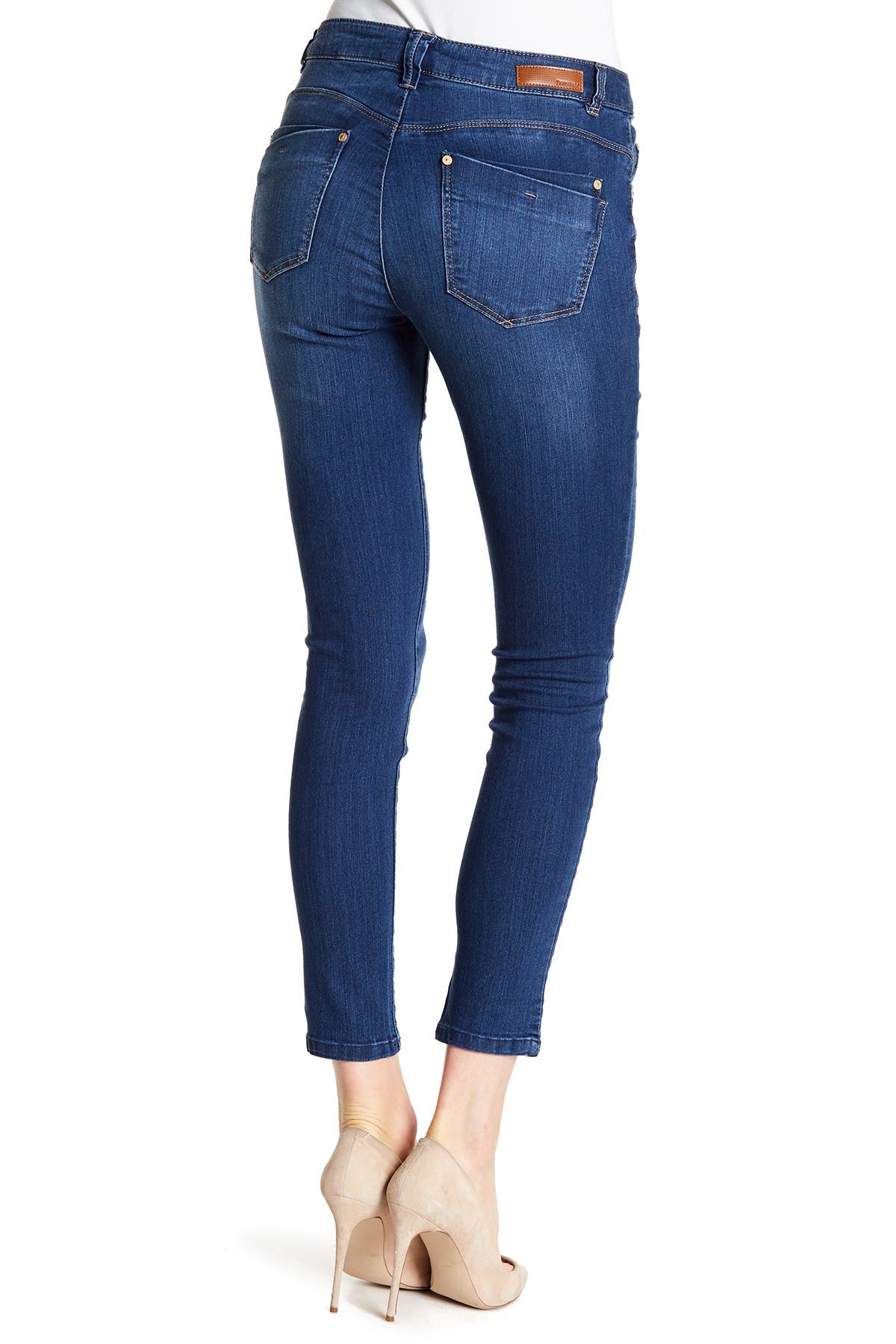 democracy freedom ankle skimmer jeans