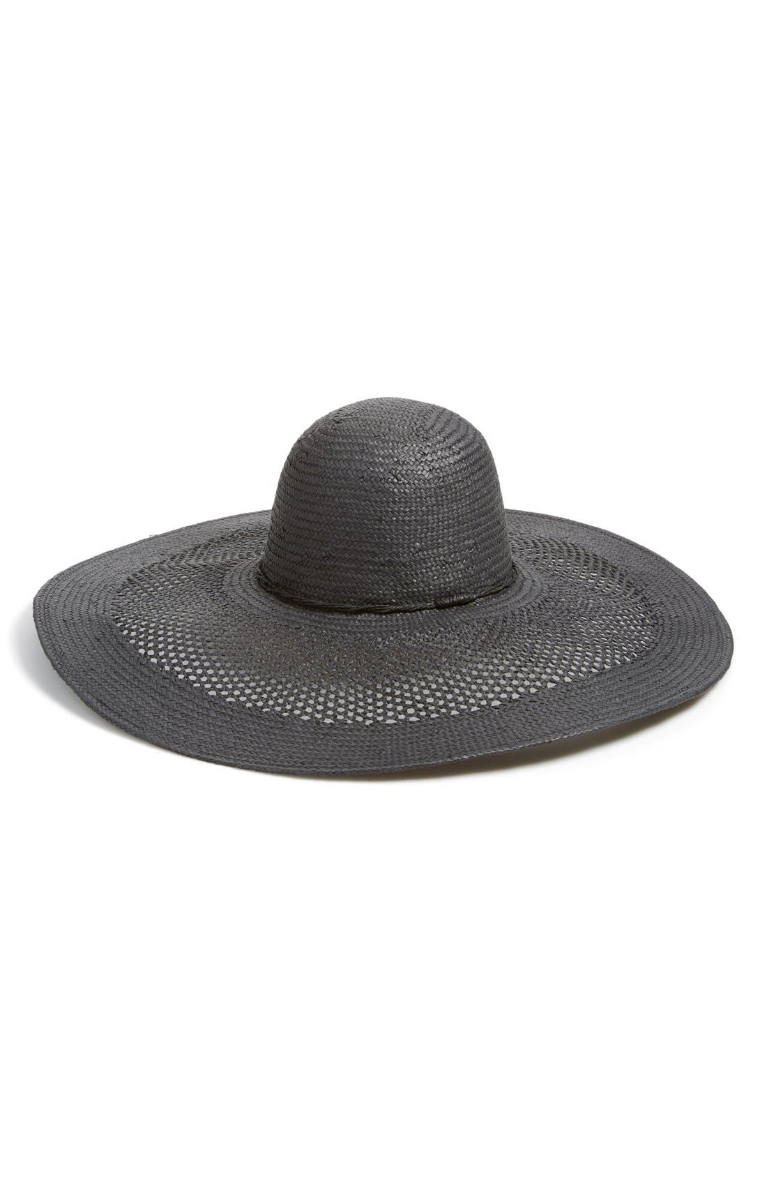 Phase 3 Open Weave Floppy Straw Hat Nordstrom