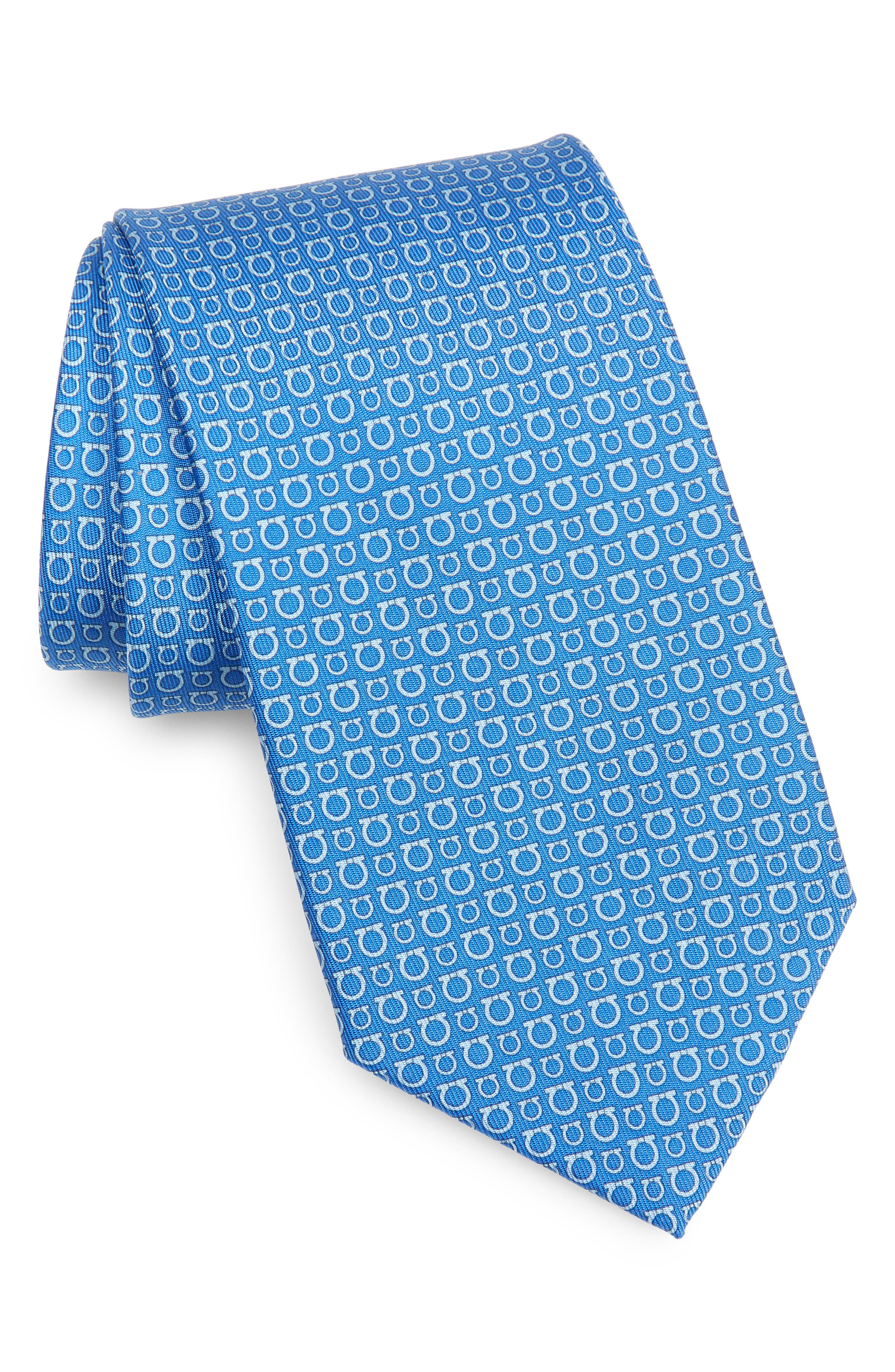 Ferragamo geometric-print Silk Tie - Farfetch
