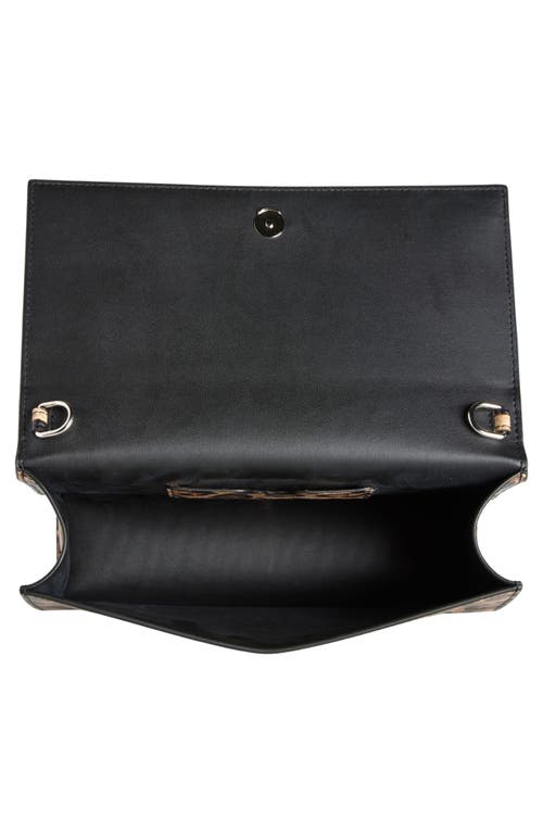 Shop Alexander Mcqueen Medium Skull Leather Top Handle Bag In Natural/black