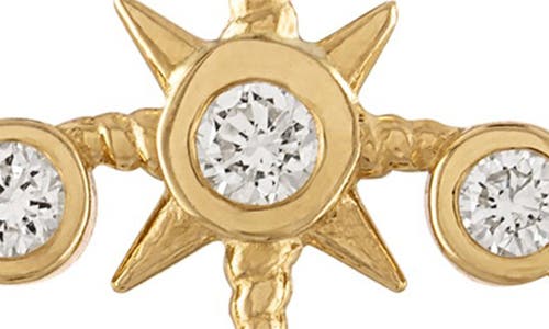 Eden Presley Diamond Orbit Stud Earrings In Diamond