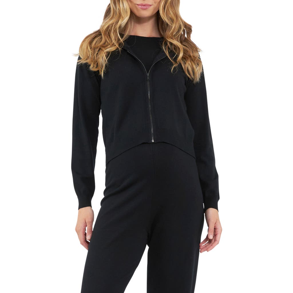 RIPE MATERNITY RIPE MATERNITY REESE ZIP MATERNITY/NURSING HOODIE