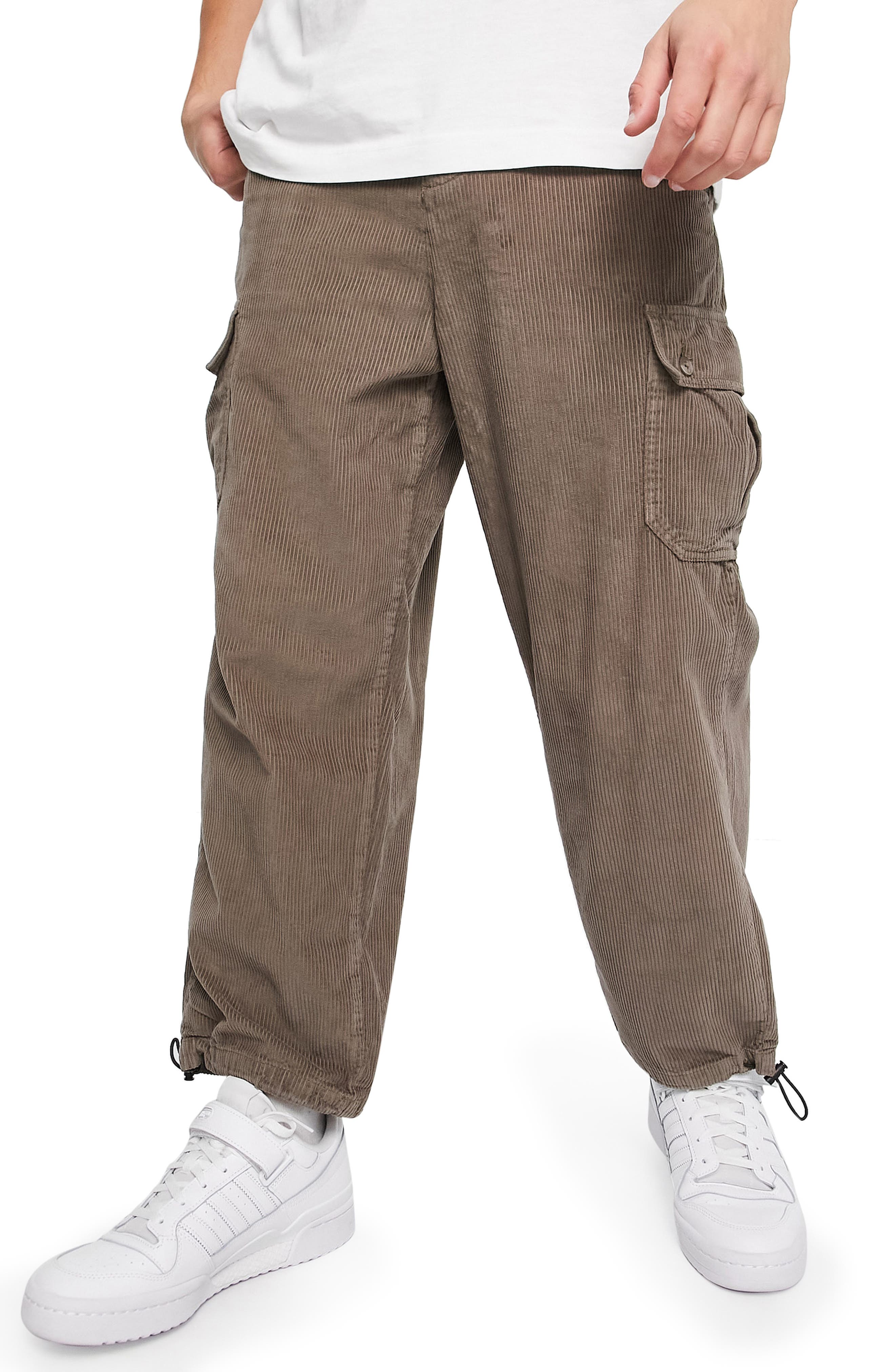 baggy corduroy trousers men