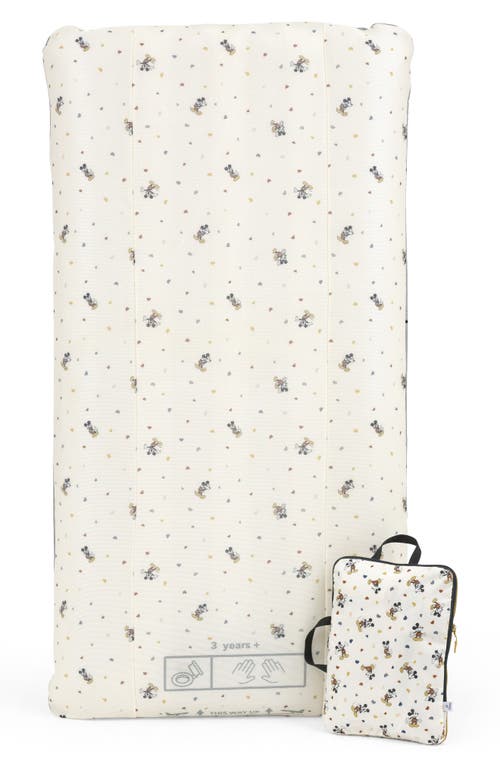 Stokke x Disney Mickey Mouse JetKids Water Repellent CloudSleeper in White at Nordstrom