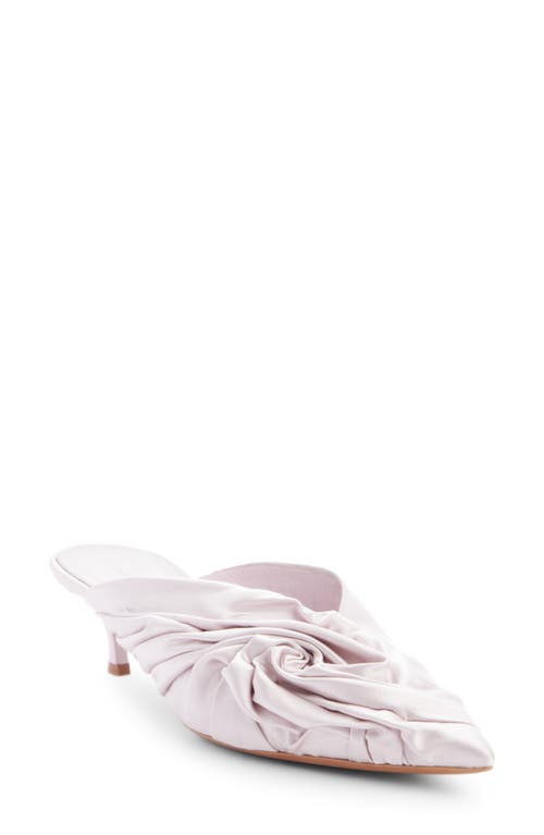 Givenchy Show Twist Pointed Toe Kitten Heel Mule Soft Lilac at Nordstrom,