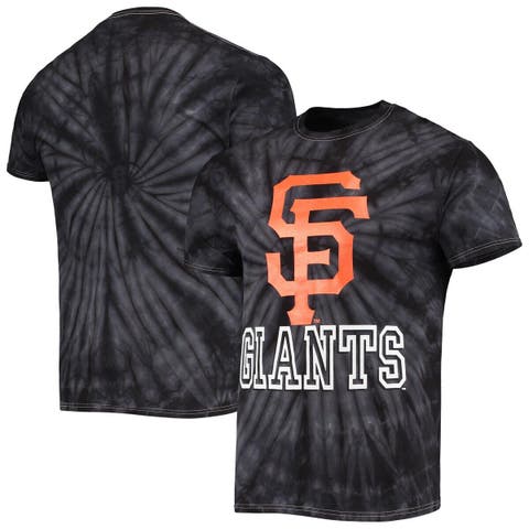 STITCHES Men's Stitches San Francisco Giants Black Raglan V-Neck Jersey