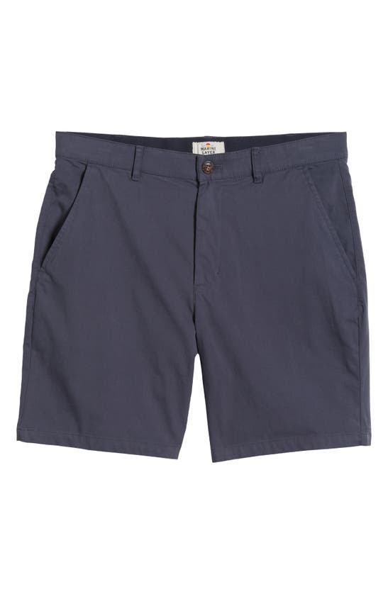 Shop Marine Layer Breeze Chino Shorts In India Ink