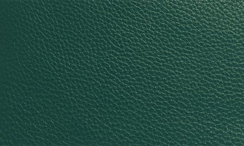 American Leather Co. Luca Triple Pocket Leather Crossbody Bag In Deep Emerald