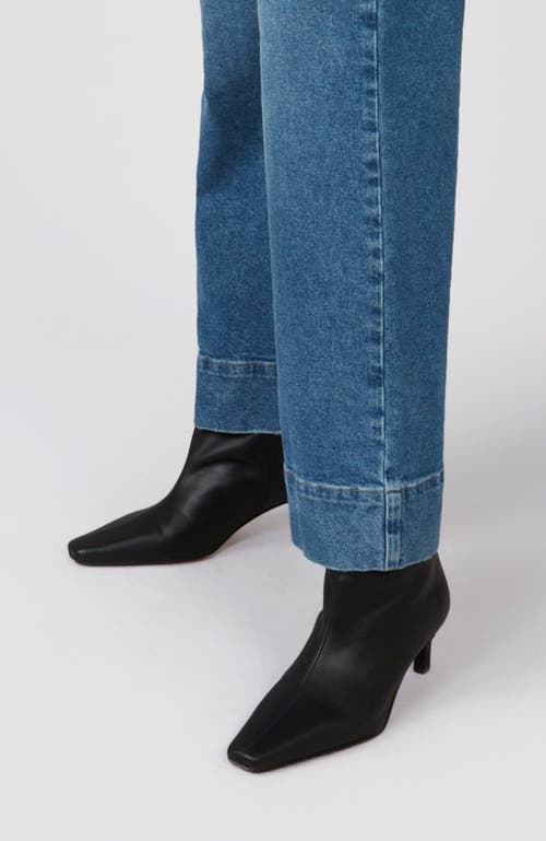 Lola Jeans Colette High Rise Wide Leg Jeans In Morning Day Light