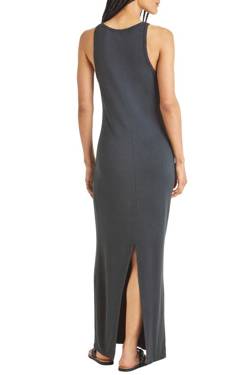 Shop Splendid Supersoft Sleeveless Maxi Dress In Lead