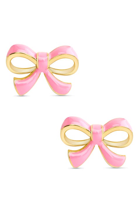 GUCCI Pink Ribbon Bow All Inclusive Handmade Hair Accessories mini
