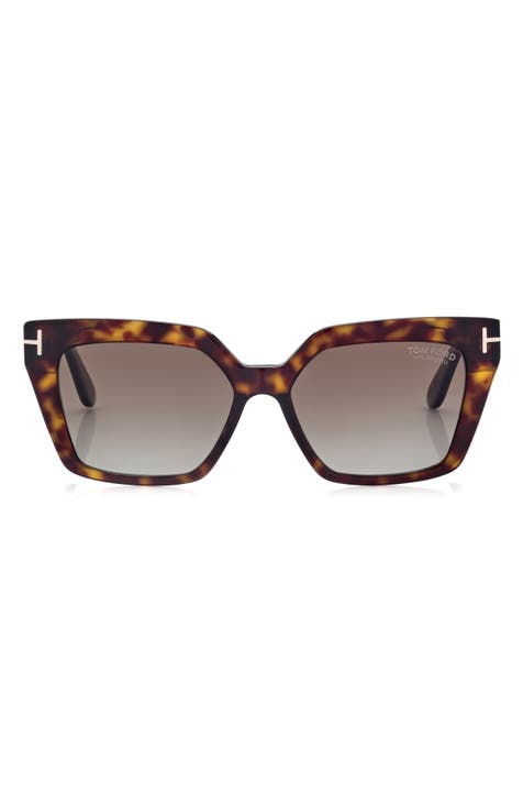 Winona 53mm Polarized Cat Eye Sunglasses