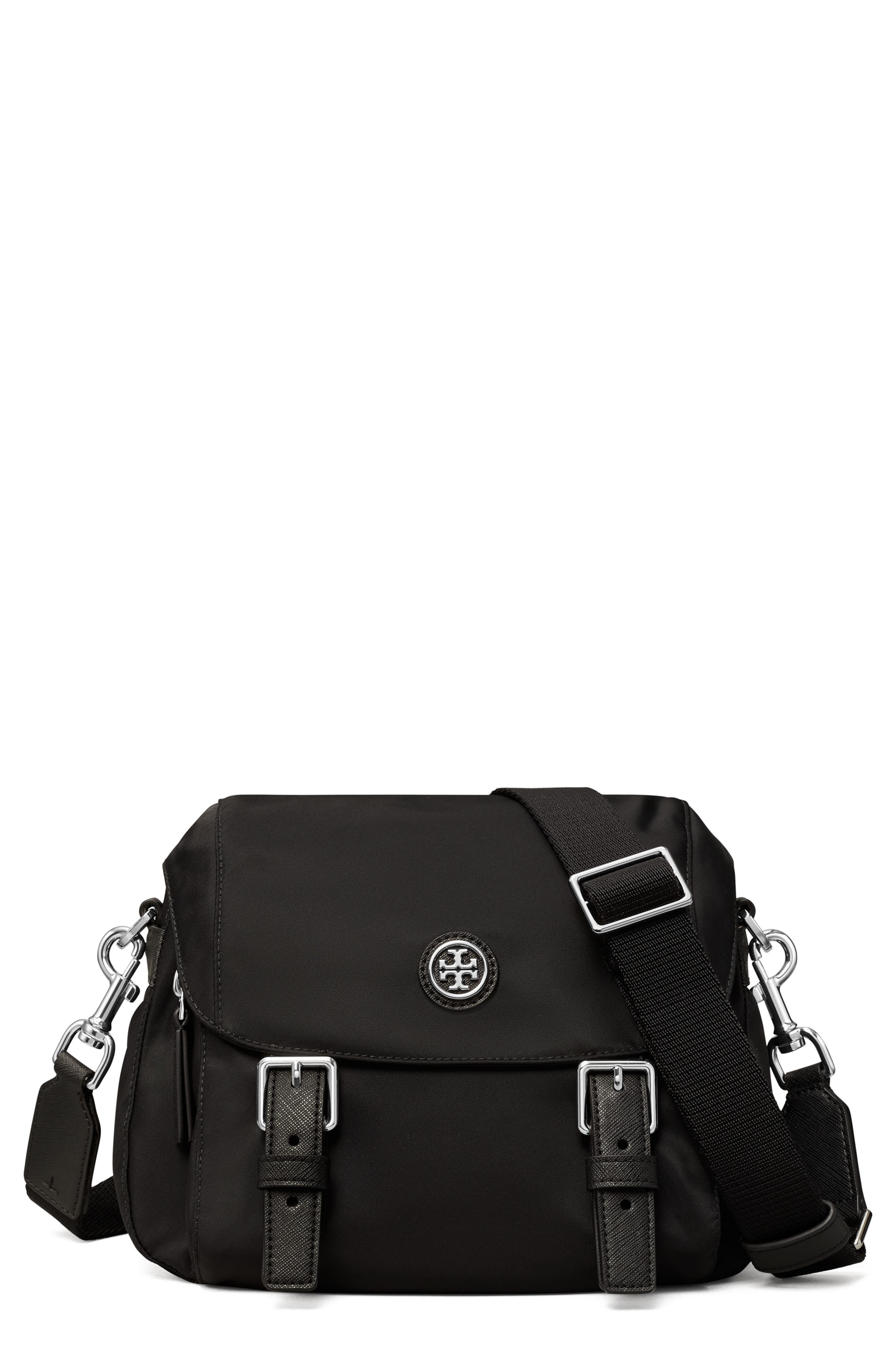 tory burch black shoulder bag