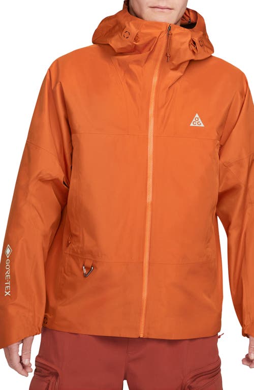 Nike Storm-fit Adv Acg Chain Of Craters Jacket In Orange