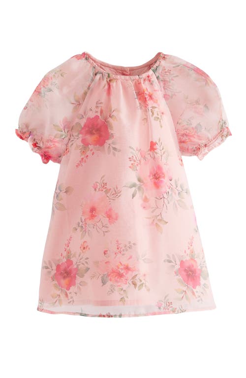 Shop Next Kids' Organza Dress In Pink