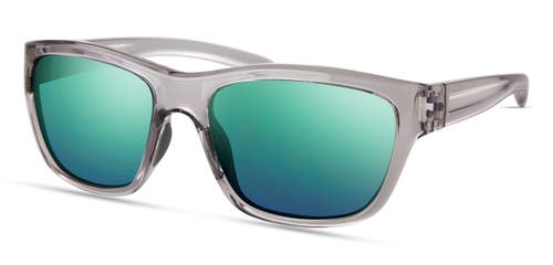 Eco Finn Sunglasses In Grey Crystal