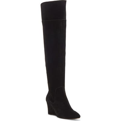 Enzo Angiolini Colitta Over-The-Knee Boot- Black