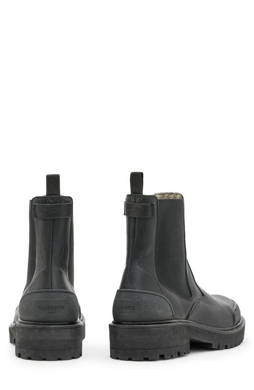 Shop Allsaints Matrix Chelsea Boot In Black