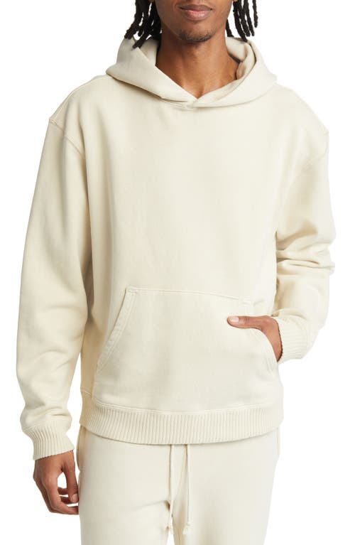 Elwood Men's Core Oversize French Terry Hoodie in Vintage Silk