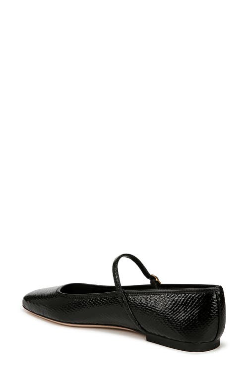 Shop Veronica Beard Ellie Mary Jane Flat In Black