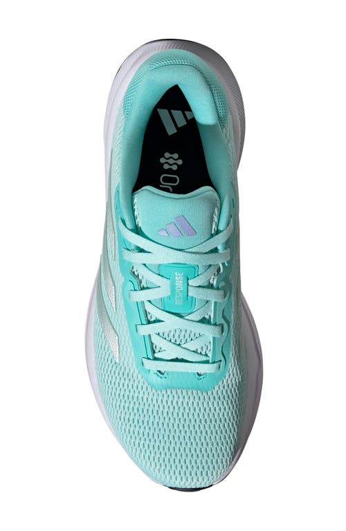 Shop Adidas Originals Adidas Response Running Shoe In Aqua/zero Met/purple