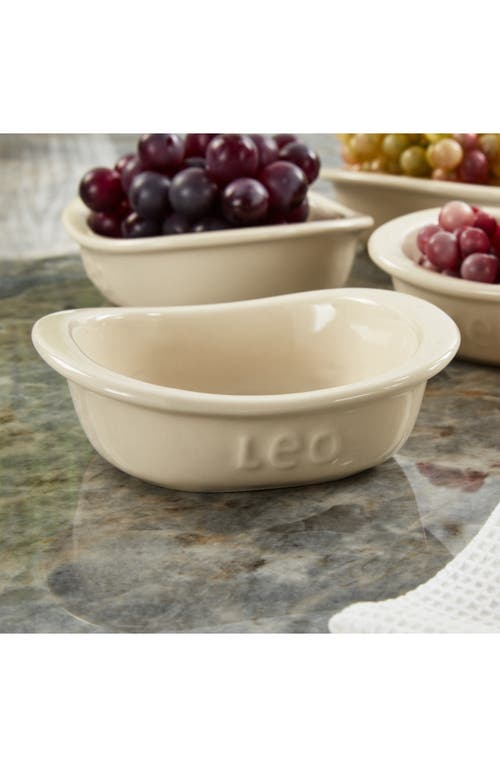 Berghoff Leo Balance 8-piece Moonmist Ramekin Set In Beige