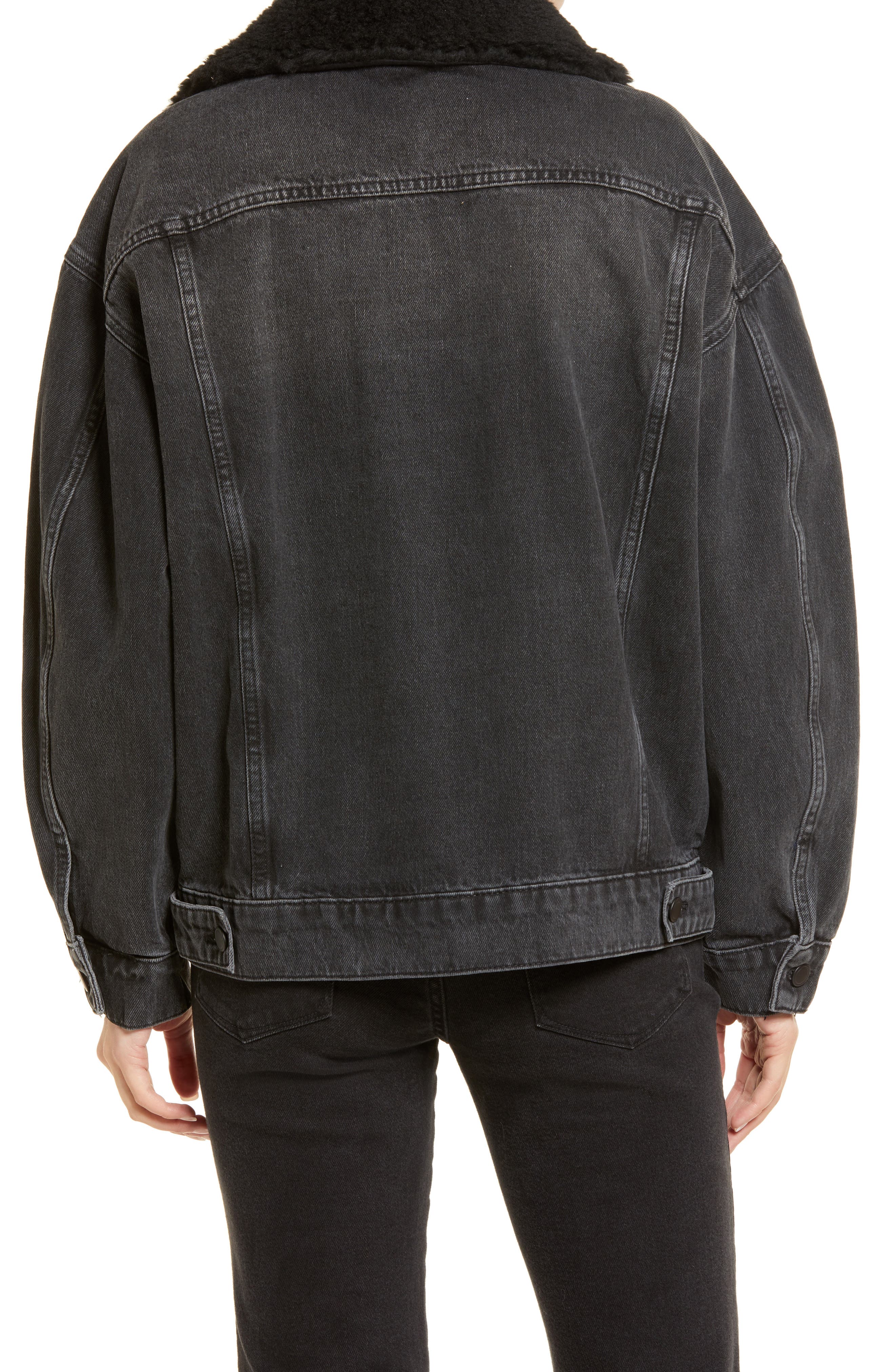 American Oversize Denim Trucker Jacket 