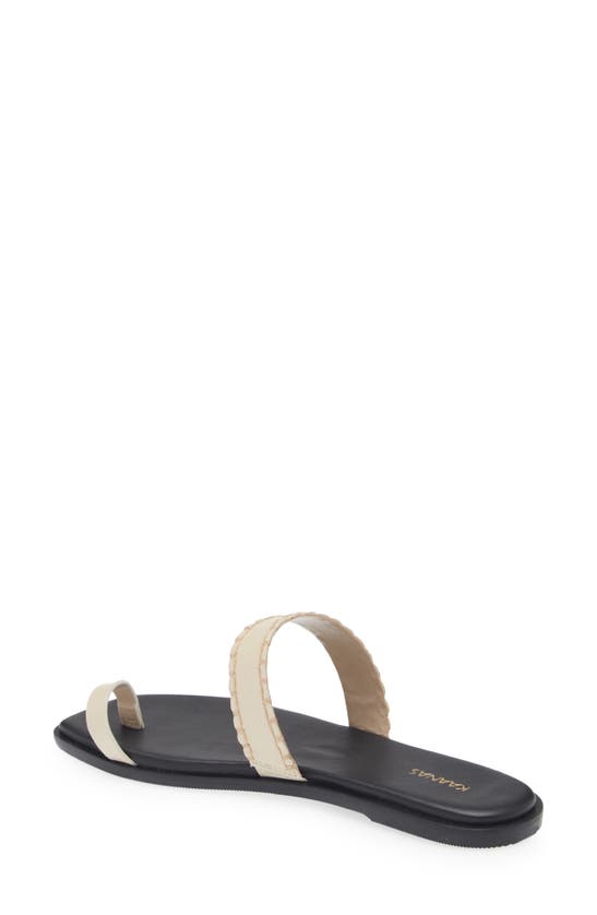 Shop Kaanas Pirita Slide Sandal In Black